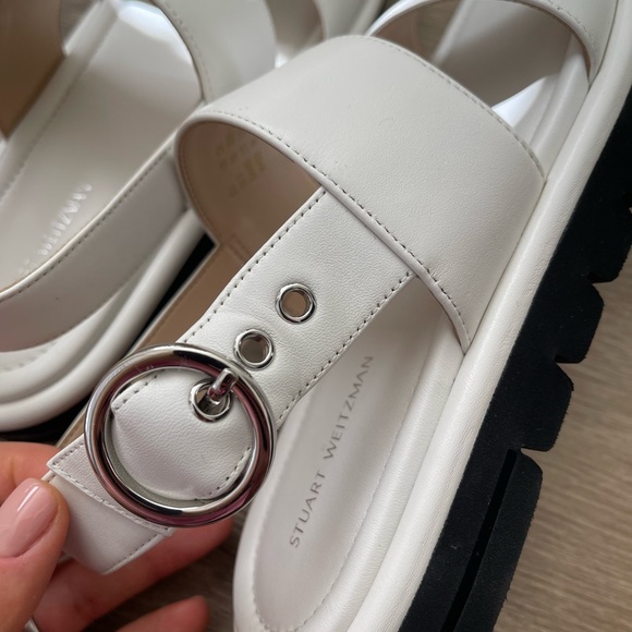 STUART WEITZMAN Leather sandals - Picture 10 of 13